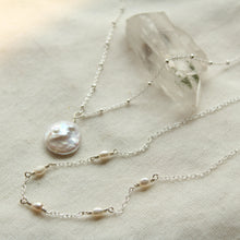Load image into Gallery viewer, Coin Pearl Necklace