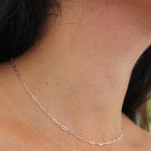 Load image into Gallery viewer, Paperclip Layering Necklace