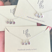 Load image into Gallery viewer, Birthstone Charm Bracelet