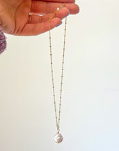 Load image into Gallery viewer, Coin Pearl Necklace