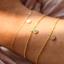 Load image into Gallery viewer, Birthstone Charm Bracelet