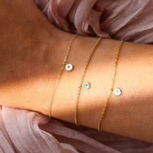 Load image into Gallery viewer, Birthstone Charm Bracelet