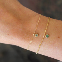 Load image into Gallery viewer, Birthstone Charm Bracelet