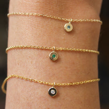 Load image into Gallery viewer, Birthstone Charm Bracelet