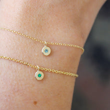 Load image into Gallery viewer, Birthstone Charm Bracelet