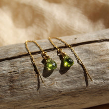 Load image into Gallery viewer, Peridot Threaders