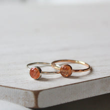Load image into Gallery viewer, Sunstone Stacking Ring