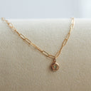 Birthstone Charm Necklace