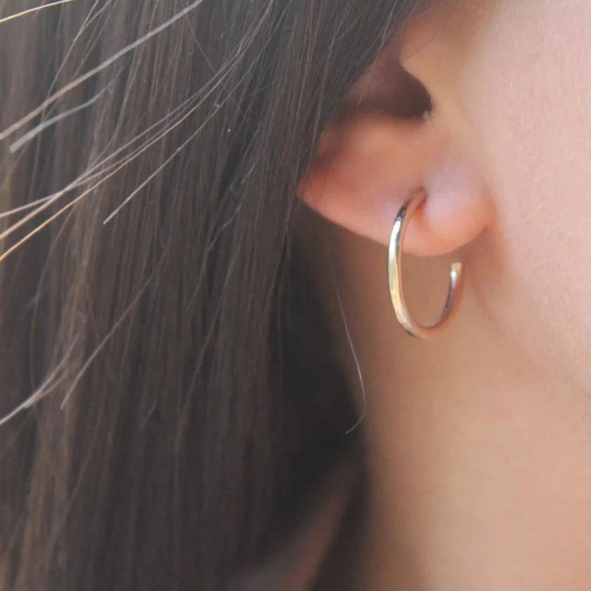 Birch Hoops (Sample Sale)