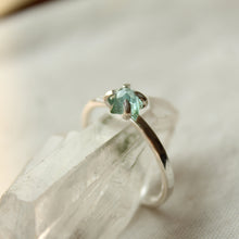 Load image into Gallery viewer, Aqua Tourmaline Stacker - Size 10
