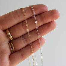 Load image into Gallery viewer, Paperclip Layering Necklace
