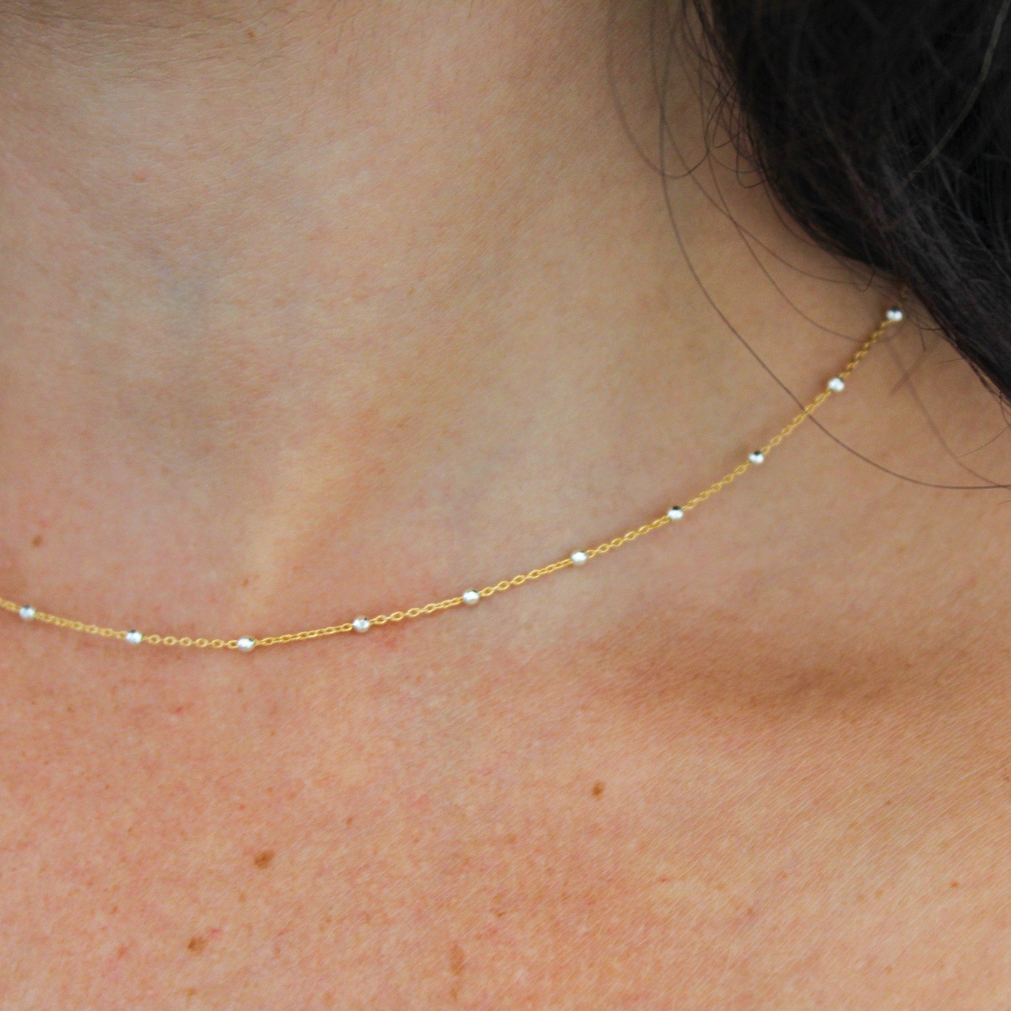 Mirrorball Necklace – Ethereal Bloom Jewelry