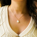 Coin Pearl Necklace
