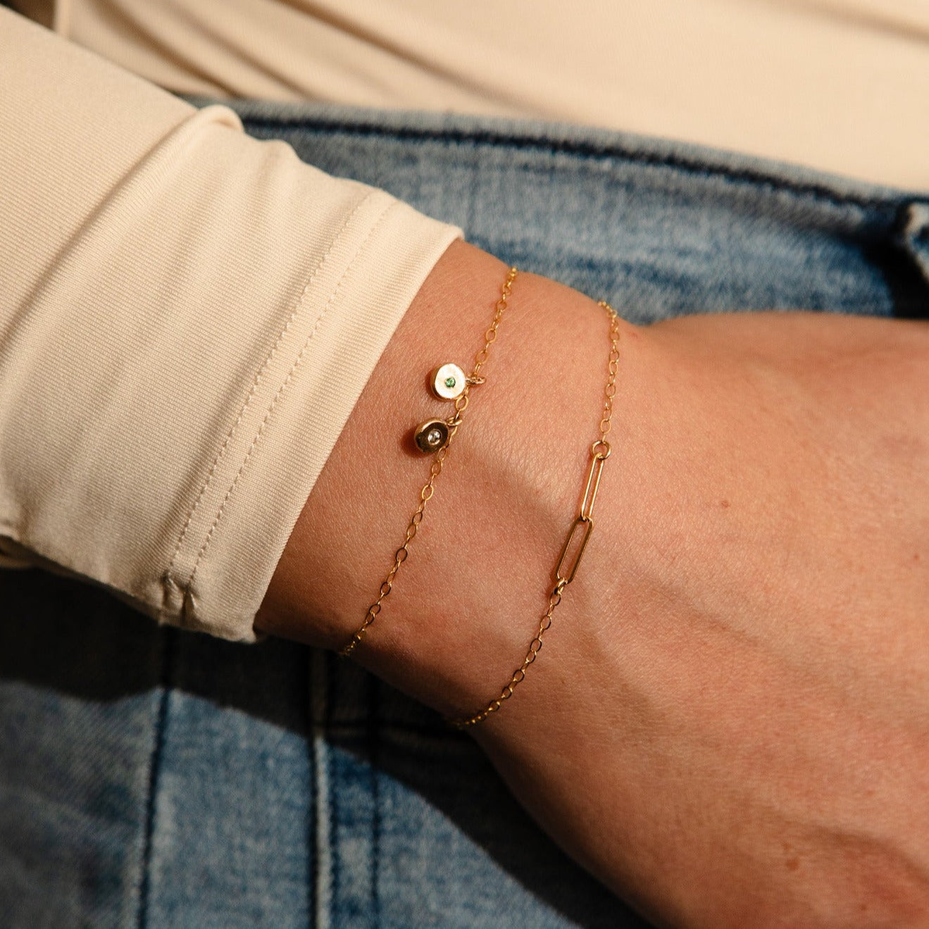 Linked Bracelet – Ethereal Bloom Jewelry Linked Bracelet – Ethereal Bloom Jewelry
