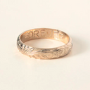 Hidden Message Flourish Ring